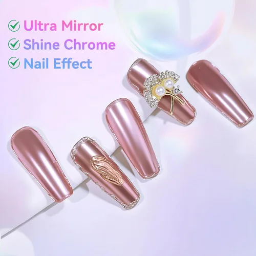 Vista 22 de Kit de capa base y capa superior de gel Makartt: Esmalte de uñas transparente, brillante, sin necesidad de limpieza, resistente a manchas, capa