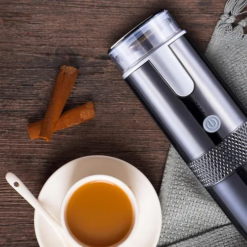 Vista 8 de Cafetera Portátil Para Coche, Cafetera De Cápsulas Con Carga USB, Recargable Y Portátil, Batería De 1200 MAh, Compacta Y Ligera Para Casa, Oficina