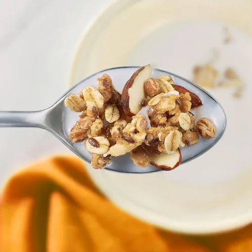 Vista 5 de Kashi Go - cereal para desayuno, miel de almendras Flax Crunch, proyecto verificado sin OMG, caja de 14 onzas (4 cajas)
