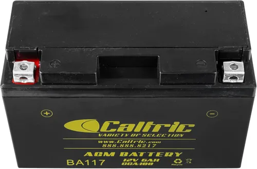 Vista 4 de Batería Agm Caltric Compatible con Yamaha Yfz450 Yfz450V Yfz450Se Yfz450Sp 2004 2005 2006 2007 2008