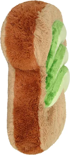 Vista 2 de Squishable - Tostada de aguacate - Colección de comida reconfortante - 17 pulgadas - Peluche coleccionable de peluche