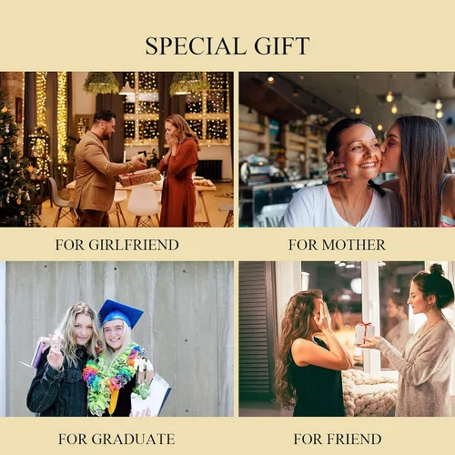 Vista 6 de JoycuFF Regalos inspiradores para mujeres y niñas, bandeja de cerámica para joyas, soporte para anillos, regalos motivacionales para mejor amiga