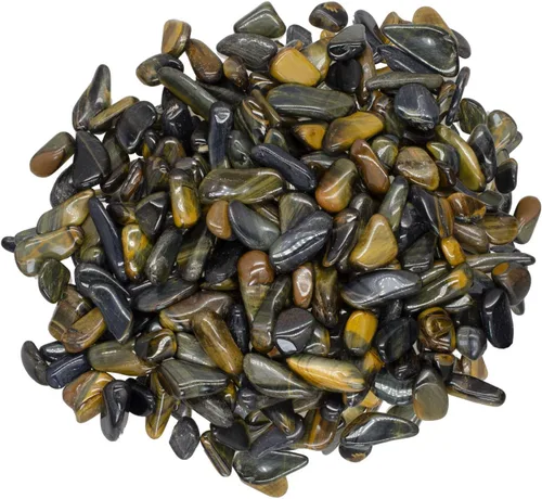 Vista 11 de Hypnotic Gems Materiales: 1 libra de piedras pulidas de ónix negro de África - XX pequeño - 0.40" a 0.60" - Rocas pulidas y piedras preciosas