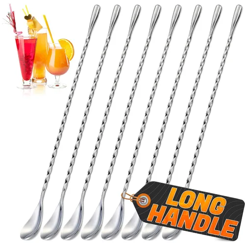 Vista 16 de 20 cucharadas pequeñas para botes – Mini cucharadas para dulces, 5.8 pulgadas de longitud de acero inoxidable pequeñas cucharas de alimentos