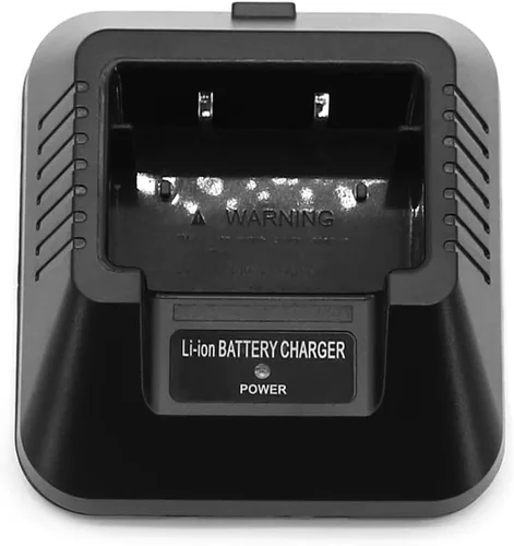 Vista 5 de Cargador de escritorio para radio Baofeng BF-F8HP UV-5R TYT TH-F8 Walkie Talkie Compatible con radio UV-5R 5RA 5RB 5RC 5RD 5RE 5RG DM-5R Radio