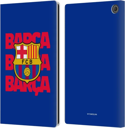 Vista 25 de Head Case Designs Funda de piel con licencia oficial del FC Barcelona Barca Crest Graphics compatible con Kindle Paperwhite 5 (2021)
