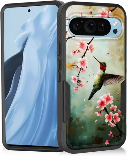 Vista 51 de Funda para Pixel 11 Pro XL, resistente de doble capa híbrida de policarbonato duro de goma suave a prueba de golpes para Google Pixel 11 Pro XL 6.8