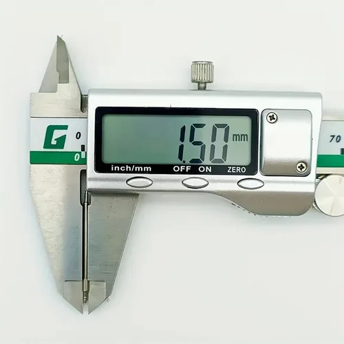 Vista 5 de Para pasadores de reloj de barra de resorte de 0.669 in, pasadores de repuesto, 8 piezas de diámetro de 0.059 in con herramienta de barra de resorte