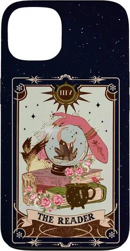 Vista 7 de Tarot Card Lover Tarot Reader Fortune Teller Book Lover Funda para iPhone 17