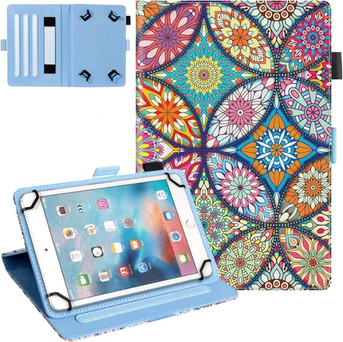 Vista 32 de Dteck Funda Universal (7.9" a 8.4") - Funda Protectora con Soporte Plegable para Apple iPad mini/Samsung Galaxy Tab 8.0 8.4 /Lenovo Tab 8" /onn.