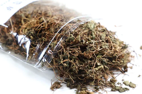 Vista 2 de Nuevo Embalaje Gotu Kola Centella Asiatica Ji Xue Cao Beng Da Wan 2 oz