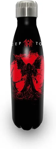 Vista 18 de Rocksax Metallica Kill 'Em All Botella de Agua Aislada al Vacío de Acero Inoxidable – 16.9 fl oz Botella Coleccionable de Banda de Rock para Bebida