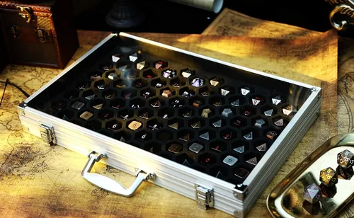 Vista 7 de Dice Palace - Estuche de almacenamiento y exhibición de dados 2 en 1 para guardar juegos y colecciones de dados DND Pathfinder Call of Cthulu - Caja
