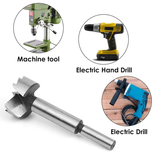 Vista 3 de BAIDETS Broca Forstner de 1 Pulgada - Broca Forstner de 1" para Madera con Mango Redondo