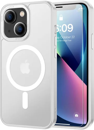 Vista 13 de SEXYMOM Funda magnética para iPhone 11 con protector de pantalla, compatible con carga inalámbrica, prueba de caídas de grado militar de 21 pies, a