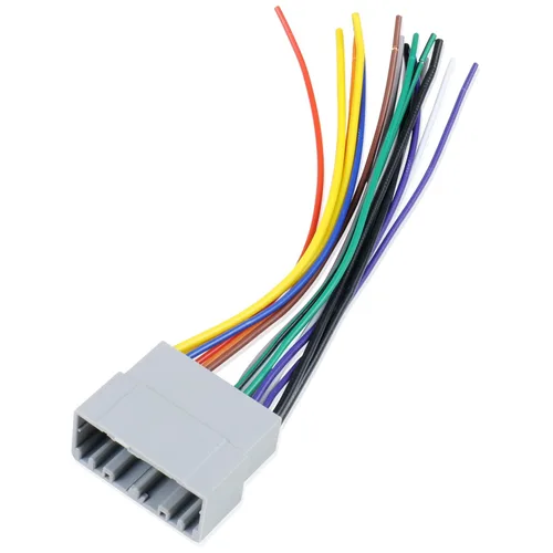 Vista 8 de Adaptador de arnés de cableado de radio posventa para Jeep Wrangler Compass Chrysler Dodge, arnés de cable de estéreo, cable de altavoz