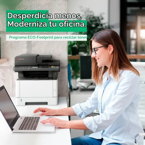 Vista 6 de Impresora láser multifunción monocromática KYOCERA ECOSYS MA4000x (impresión/copia/escaneo), hasta 42 ppm, procesador de documentos de doble escaneo