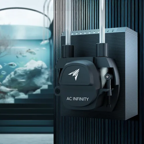 Vista 7 de Bomba dosificadora peristáltica AC Infinity, control de dosificación de 10 niveles