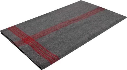 Vista 7 de Rothco Manta de lana a rayas para exteriores – Funda de emergencia pesada, cálida y cómoda