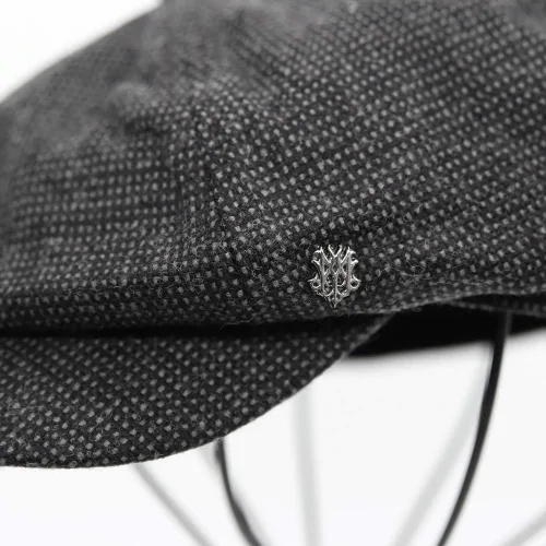 Vista 3 de WITHMOONS Newsboy Sombrero Original Clean Up Estilo Ajustable Baker Boy Sombrero MAAD0935
