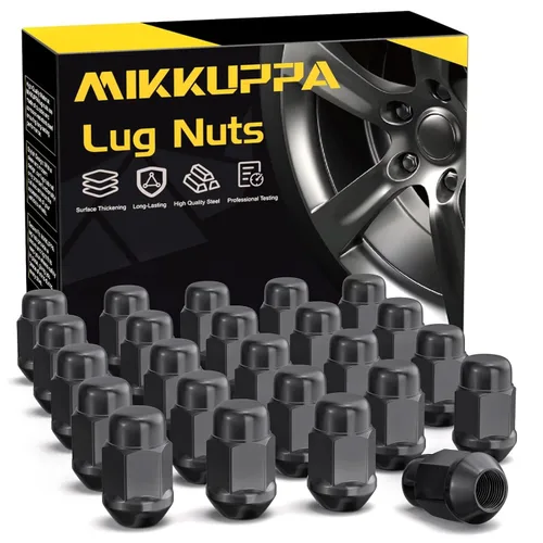 Vista 18 de MIKKUPPA Tuercas de llanta de 1/2-20, repuesto para tuercas de rueda Jeep Negro