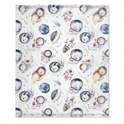 Vista 33 de Bonita manta de franela de elefante, ultra suave y acogedora, manta de forro polar ligera y mullida, manta de felpa cálida para sofá, cama, 30 x 40