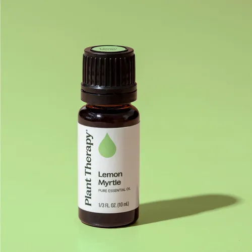 Vista 6 de Plant Therapy Aceite esencial de mirto de limón 0.3 fl oz (1/3 oz) 100% puro, sin diluir, aromaterapia para apoyo inmunológico, desodorizante