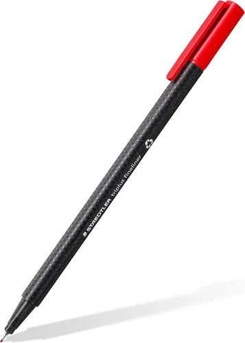 Vista 4 de Staedtler Triplus Fineliner - Juego de bolígrafos (0.01 in, 12 colores)