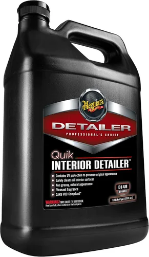 Vista 2 de Meguiar's D14901 Quik Interior Detailer, 1 galón, color negro