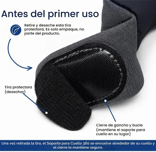 Vista 4 de evori Memory Foam Travel Neck Pillow, 360° Support for Airplane & Car