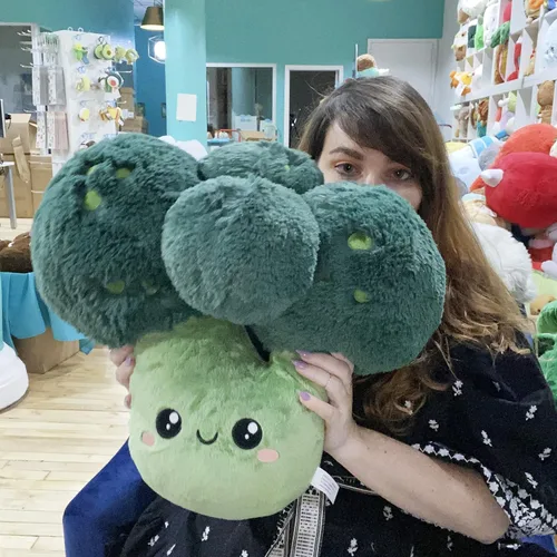 Vista 4 de Squishable / Comfort Food Brócoli 15" Peluche