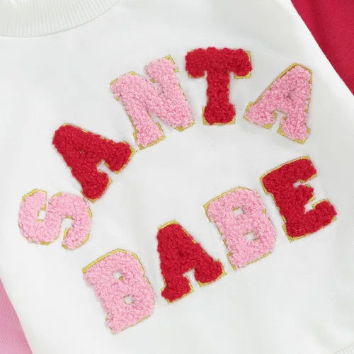 Vista 23 de YINGISFITM Sudadera de manga larga con cuello redondo para bebé, niña, niño, Navidad, suéter de manga larga, ropa de otoño