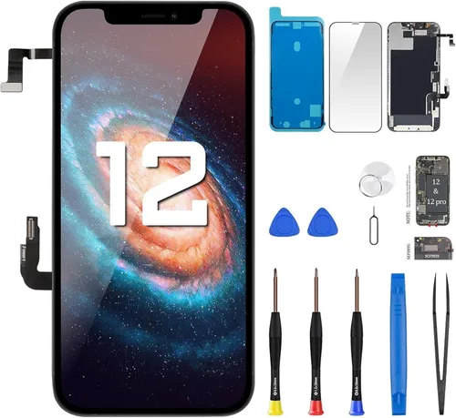 Vista 7 de [OLED] para iPhone 12 reemplazo de pantalla con altavoz frontal sensor de proximidad OLED para iPhone 12 Pro 3D pantalla táctil digitalizador 6.1
