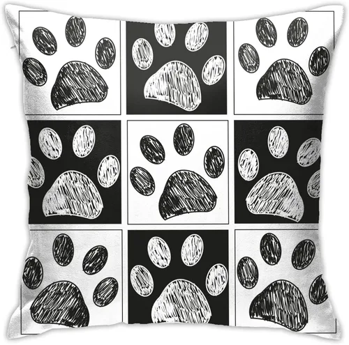 Vista 7 de VARUN Fundas de almohada cuadradas con diseño de flores de leopardo y rosas rojas para decoración del hogar, sofá, automóvil, dormitorio, funda