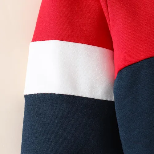 Vista 6 de Ropa de manga larga con capucha y pantalones casuales para niños y niñas pequeñas