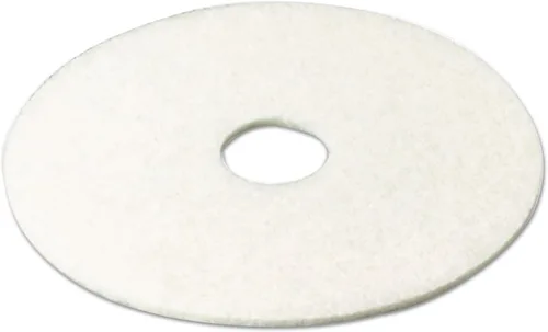 Vista 2 de 3M 08484 Super Polish Floor Pad 4100, 20 pulgadas de diámetro, blanco, 5/cartón