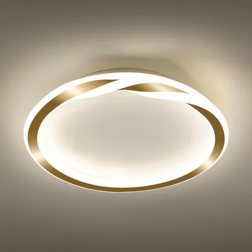 Vista 14 de Accesorio de Lámpara de Techo Industrial Semiempotrada de 4 Luces, Candelabro Sputnik Moderno de Metal Negro con Base de Bombilla E26, Luz Pegada al
