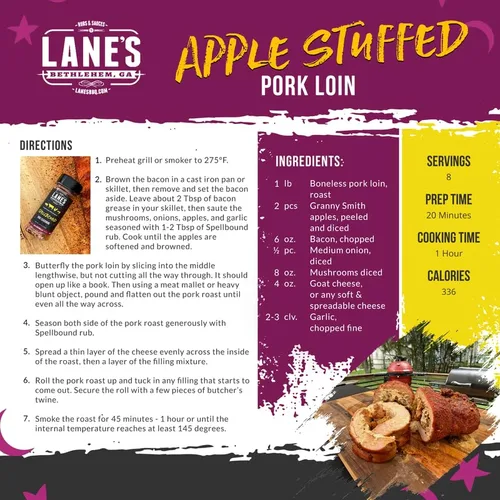 Vista 6 de Lane's Spellbound Condimento para Costillas de Cerdo, Condimento para Barbacoa Natural Premium, Condimento para Cola y Condimentos Dulces