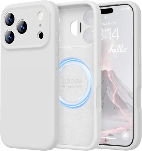 Vista 71 de LOVE 3000 Diseñada para Funda iPhone Air, Silicona Premium [Compatible con Magsafe][Forro de Microfibra Suave Anti-Rayones] Funda Protectora