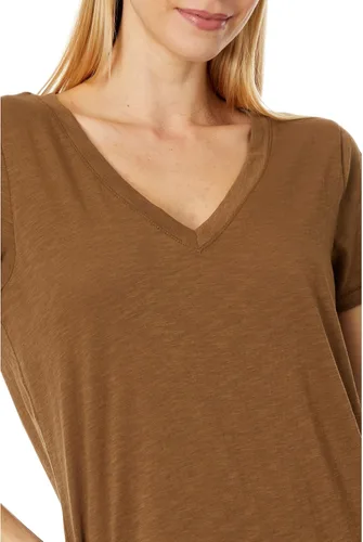 Vista 3 de Madewell Camiseta de algodón con cuello en V para mujer