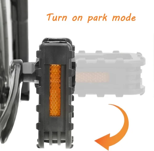 Vista 9 de Bike Pedals, Folding Bike Pedals 9/16'' with Reflective Strips