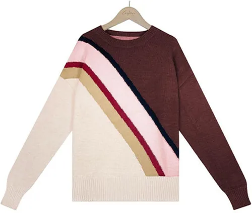 Vista 2 de Fragarn Suéteres de otoño de talla grande para mujer, suéter de manga larga para otoño e invierno