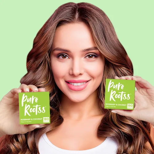 Vista 8 de Rosemary - Juego de 3 barras de champú y acondicionador para cabello de aspecto saludable - Barras de champú sólido natural para mujeres con cabello