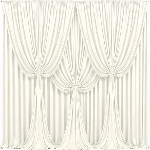Vista 30 de Cortinas de fondo azul bebé de 8 x 10 pies para bodas, cortinas de fondo de poliéster sin arrugas, para baby shower, fiestas de cumpleaños