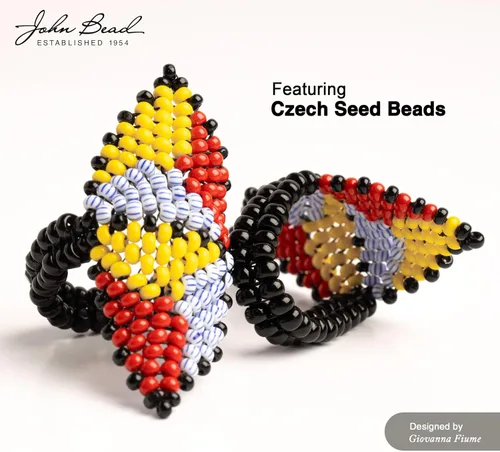 Vista 7 de John Bead 0.85 oz Vial Checa Semilla de Vidrio Perlas 10/0 Perlas Negras para Artesanías de Fabricación de Joyas