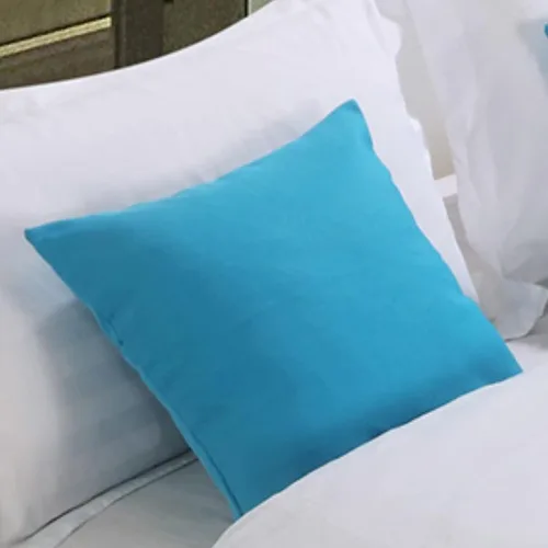 Vista 52 de Paquete de 1 cojín de 17.7 x 17.7 in, con fundas de almohada a juego y núcleo de almohada para decoración de cama, sala de estar, sofá, dormitorio