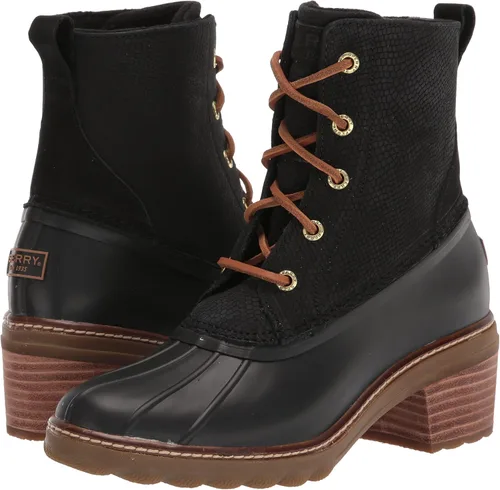 Vista 7 de Sperry Saltwater - Botas de piel con tacón para mujer