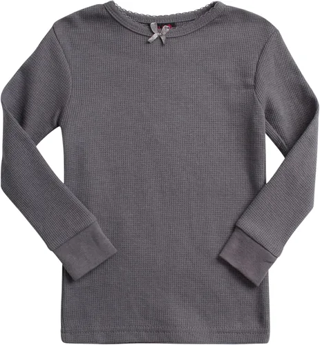 Vista 6 de Ropa interior térmica para bebés y niñas, 6 piezas de punto gofre y pantalones largos (12M-4T)