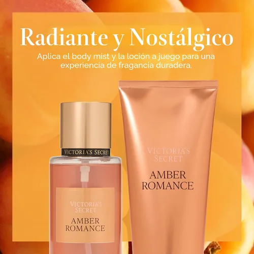 Vista 4 de Victoria's Secret Fragancia corporal en aerosol, Amber Romance - 8.4 fl oz