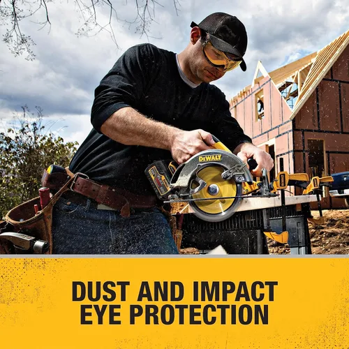 Vista 10 de Dewalt DPG82 Concealer - Gafas de seguridad antivaho de doble molde - 1 par